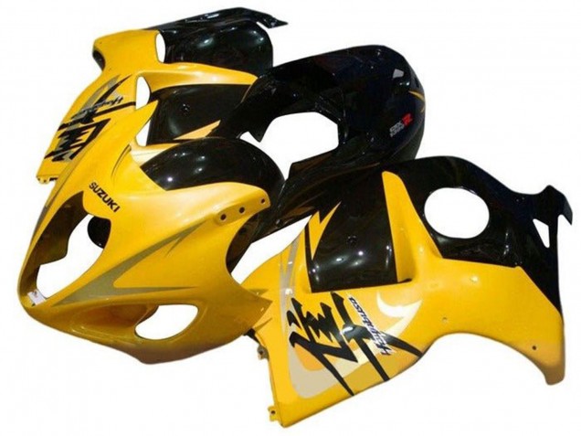 1996-2007 Suzuki GSXR 1300 Hayabusa Motorcycle Fairings - Yellow Black