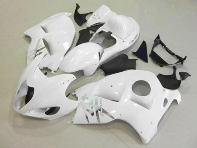 1996-2007 Suzuki GSXR 1300 Hayabusa Motorcycle Fairings - White Chrome