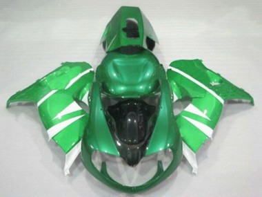 Affordable 1998-2003 Suzuki TL1000R Motorcycle Fairings - Green White Black