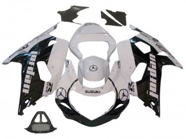 Affordable 2000-2002 Suzuki GSXR1000 Motorcycle Fairings - White Black Jordan