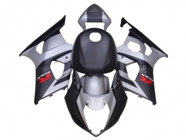 Affordable 2003-2004 Suzuki GSXR 1000 Motorcycle Fairings - Silver Grey Black Red