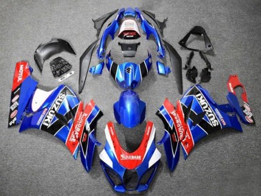 Affordable 2017-2024 Suzuki GSXR1000 Motorcycle Fairings - Blue Red White Black