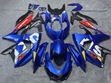 Affordable 2009-2016 Suzuki GSXR 1000 Motorcycle Fairings - Blue Red White Yellow