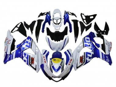 Affordable 2009-2016 Suzuki GSXR 1000 Motorcycle Fairings - White Blue Yellow Black Tyco