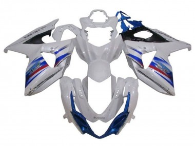 Affordable 2009-2016 Suzuki GSXR 1000 Motorcycle Fairing - White Blue Red Black