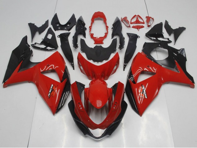 2009-2016 Suzuki GSXR 1000 Motorcycle Fairing - Red Black