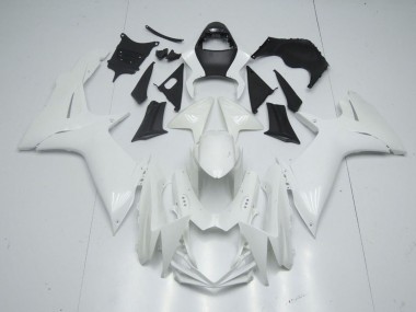 Affordable 2009-2016 Suzuki GSXR 1000 Motorcycle Fairings - White