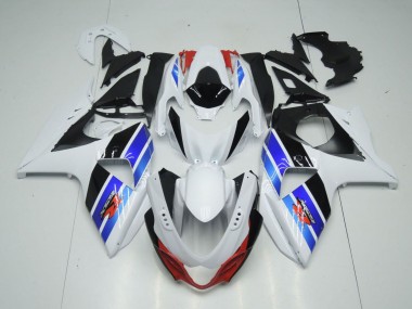 Affordable 2009-2016 Suzuki GSXR 1000 Motorcycle Fairings - White Black Blue Red