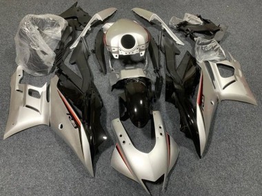 Affordable 2019-2021 Yamaha YZF R3/R25 Motorcycle Fairings - Light Gold Glossy Black