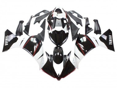 Affordable 2009-2011 Yamaha YZF 1000 R1 Motorcycle Fairings - White Black Red Stripe