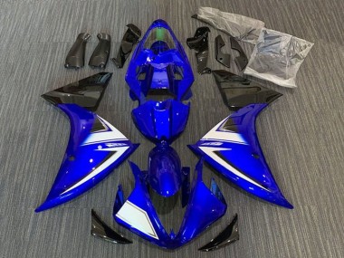 Affordable 2009-2011 Yamaha YZF 1000 R1 Motorcycle Fairings - Blue White Black