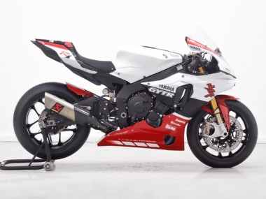 Affordable 2020-2025 Yamaha YZF 1000 R1 Motorcycle Fairings - White Red GYTR