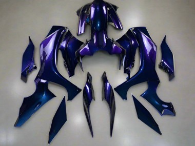 Affordable 2020-2025 Yamaha YZF 1000 R1 Motorcycle Fairings - Blue Purple Chameleon