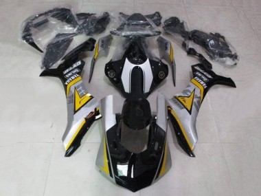 Affordable 2020-2025 Yamaha YZF 1000 R1 Motorcycle Fairing - Silver Yellow Glossy Black
