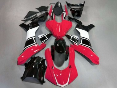 Affordable 2020-2025 Yamaha YZF 1000 R1 Motorcycle Fairings - Red White Glossy Black