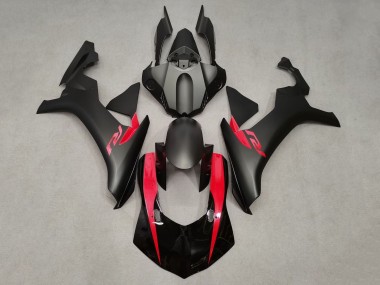 Affordable 2020-2025 Yamaha YZF 1000 R1 Motorcycle Fairings - Glossy Black Matte Black Red