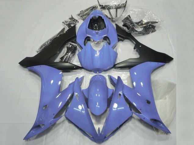2004-2006 Yamaha YZF 1000 R1 Motorcycle Fairings - Blue Matte Black