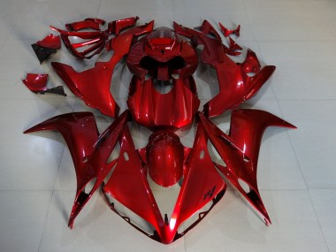 Affordable 2004-2006 Yamaha YZF 1000 R1 Motorcycle Fairings - Candy Red