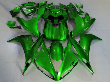 Affordable 2004-2006 Yamaha YZF 1000 R1 Motorcycle Fairings - Green