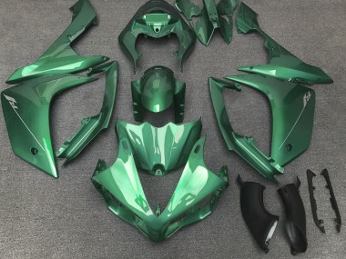Affordable 2007-2008 Yamaha YZF 1000 R1 Motorcycle Fairings - Green
