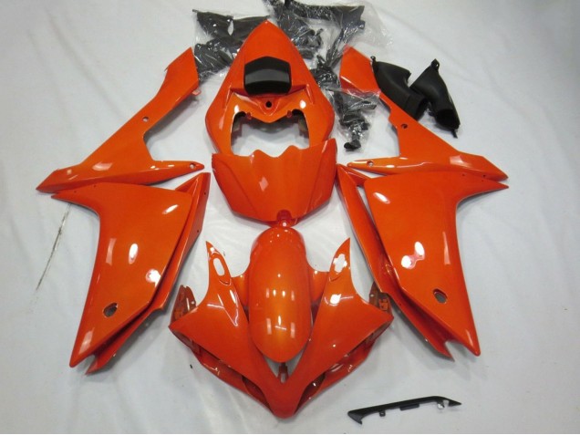 2007-2008 Yamaha YZF 1000 R1 Motorcycle Fairings - Orange