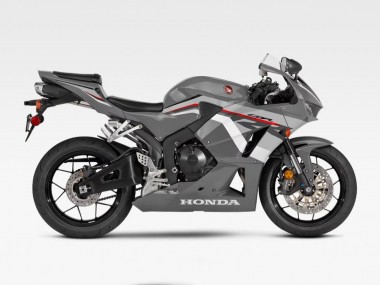 Affordable 2009-2012 Honda CBR600RR F5 Motorcycle Fairings - Grey White Red