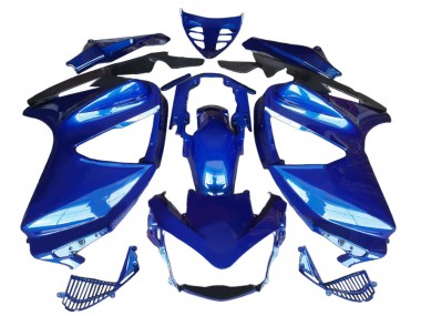 Affordable 2002-2016 Honda ST1300 Motorcycle Fairings - Blue Matte Black
