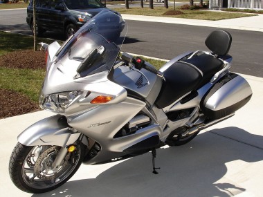 Affordable 2002-2016 Honda ST1300 Motorcycle Fairing - Silver Matte Black