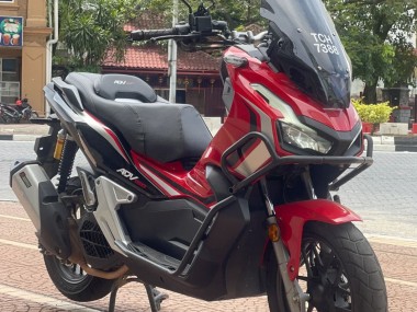 Affordable 2018-2021 Honda ADV150 Motorcycle Fairings - Red White Black