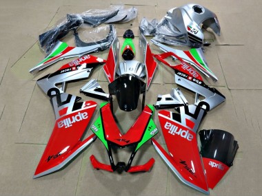 Affordable 2012-2018 Aprilia RS4 50 125 Motorcycle Fairings - Silver Red Green Glossy Black