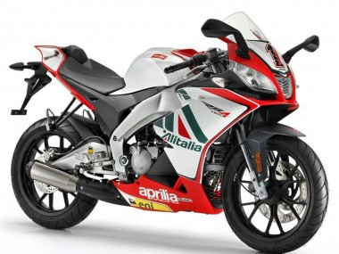 Affordable 2012-2018 Aprilia RS4 50 125 Motorcycle Fairings - White Red Green Yellow Alitalia