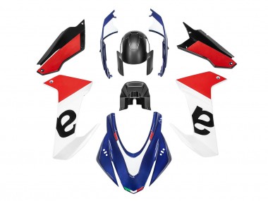 Affordable 2020-2024 Aprilia RS660 Motorcycle Fairings - White Blue Red