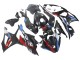2023-2024 BMW S1000RR Motorcycle Fairings - Blue Red Carbon Fiber