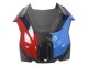 2023-2024 BMW S1000RR Motorcycle Fairings - Blue Red Carbon Fiber