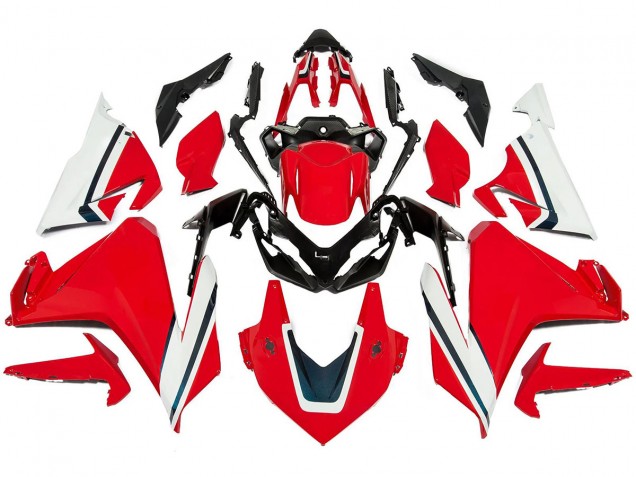 2022-2023 Honda CBR500R Motorcycle Fairing Kits - Red White Black