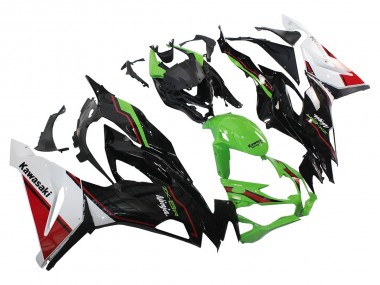 Affordable 2019-2022 Kawasaki ZX6R Motorcycle Fairings - Green Glossy Black White Red