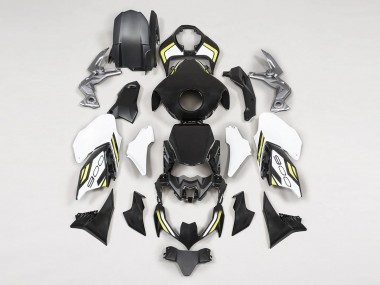 Affordable 2020-2024 Kawasaki Z900 Motorcycle Fairings - Black White Yellow