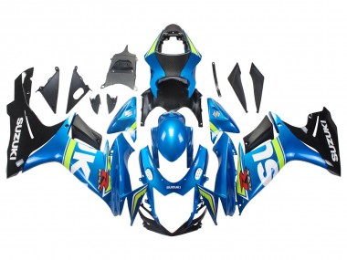 Affordable 2011-2024 Suzuki GSXR 600/750 Motorcycle Fairings - Blue White Green Black