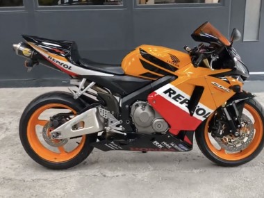 Affordable 2005-2006 Honda CBR600RR Motorcycle Fairings - Black Orange White Red Repsol