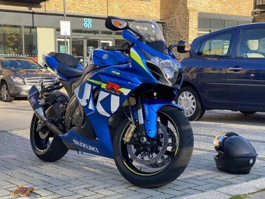 Affordable 2009-2016 Suzuki GSXR 1000 Motorcycle Fairings - Blue Green White