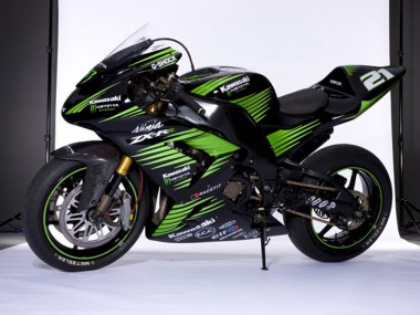 Affordable 2006-2007 Kawasaki ZX10R Motorcycle Fairings - Glossy Black Green White