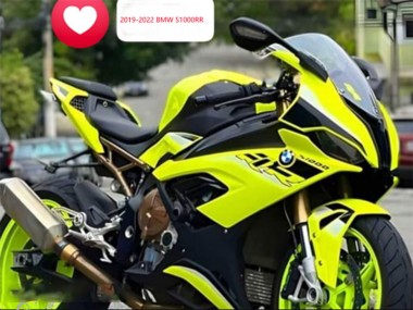 Affordable 2019-2022 BMW S1000RR Motorcycle Fairings - Lemon Yellow