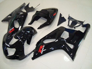 Affordable 2001-2003 Suzuki GSXR 750 Motorcycle Fairings - Glossy Black