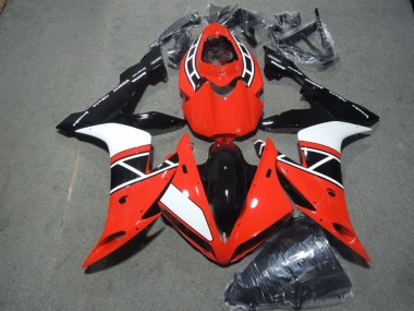 Affordable 2004-2006 Yamaha YZF R1 Motorcycle Fairings - White Red Black