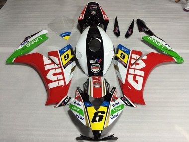 6 Givi Red 12-16 Honda CBR1000RR Fairings