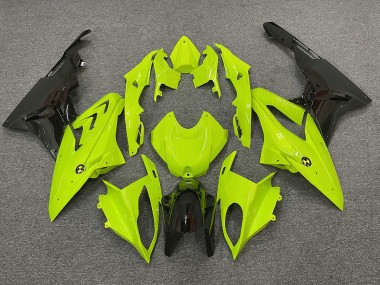 Alien Blue and White 09-14 BMW S1000RR Fairings