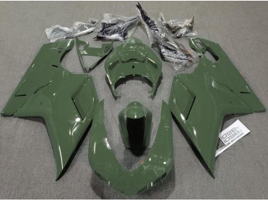 Army Green Gloss 07-14 Ducati Ducati 848 1098 1198 Fairings