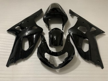 Black Gloss 01-03 Suzuki GSXR 600-750 Fairings