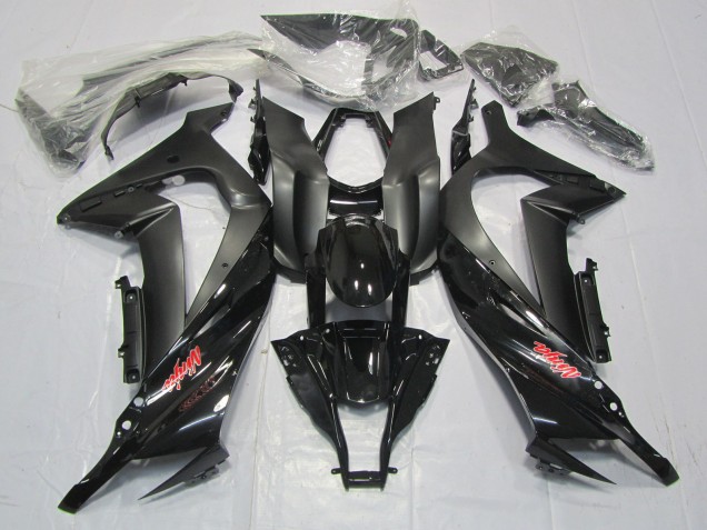 Black Matte Gloss 11-15 Kawasaki ZX10R Fairings Black Matte Gloss 11-15 Kawasaki ZX10R Fairings