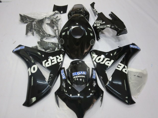 Black Repsol 08-11 Honda CBR1000RR Fairings Black Repsol 08-11 Honda CBR1000RR Fairings